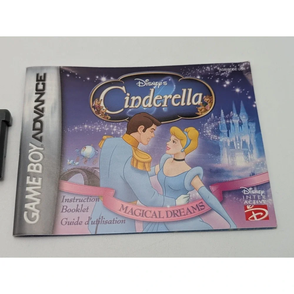 Nintendo Game Boy Advance Disney's Cinderella Magical Dreams W/ Manual